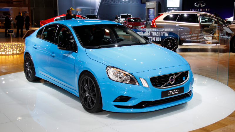 Illustration for article titled Volvo S60 Polestar Concept: The First 508 Horsepower Swedish Sexy Liveshots
